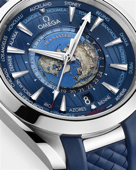 omega aqua terra worldtimer price|omega seamaster world time.